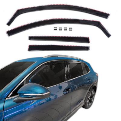 Lucht deflectoren - Volkswagen Tiguan 3 (Sinds 2024, 5 deuren) - Zwart acryl - Aerodynamisch - Eenvoudige montage
