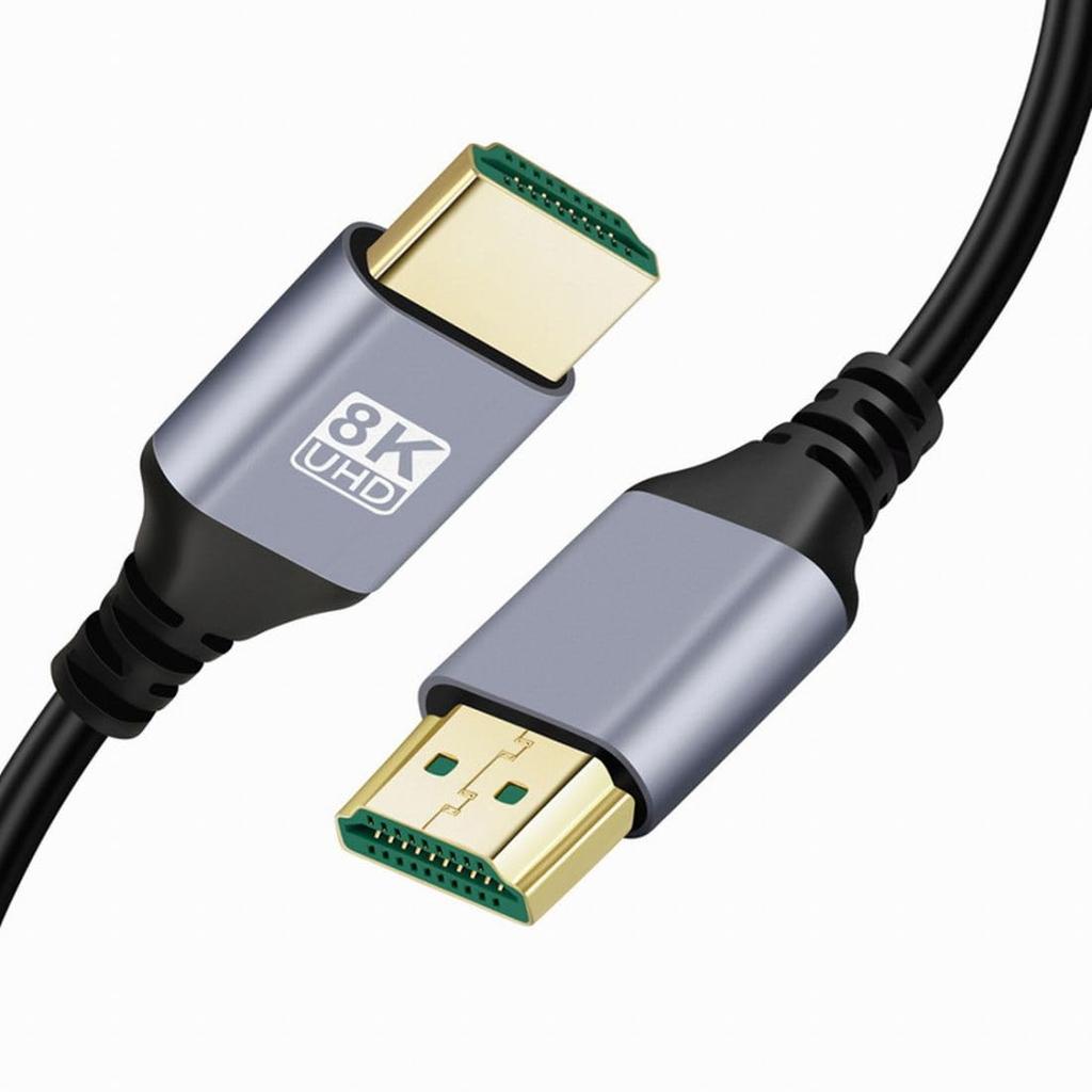 chenyang HDMI HDMI Type A Male to 8K 4K HDTV Extension 2.1 Cable, Male, Cable, 2.0m