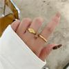 18k Plated Stainless Steel Women's Fashionable Pinky Ring
