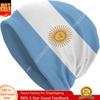 Argentina Flag Beanie Men Women Knit Hat Cuffed Beanies Warm Winter Cap Soft Skull Caps Fashion Ski Hats