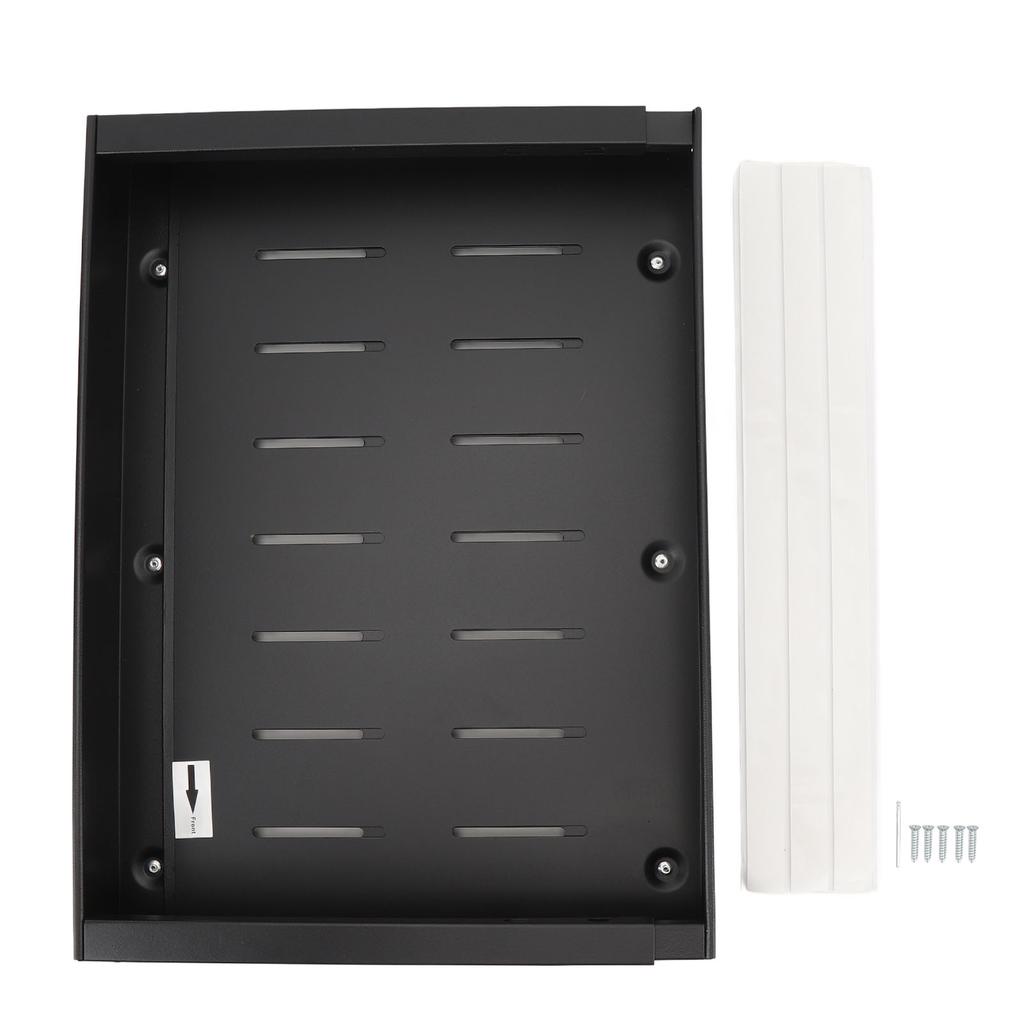 Expandable Pull Out Cabinet Organizer Adhesive Kitchen Carbon Steel Metal Slide Out Drawers Black