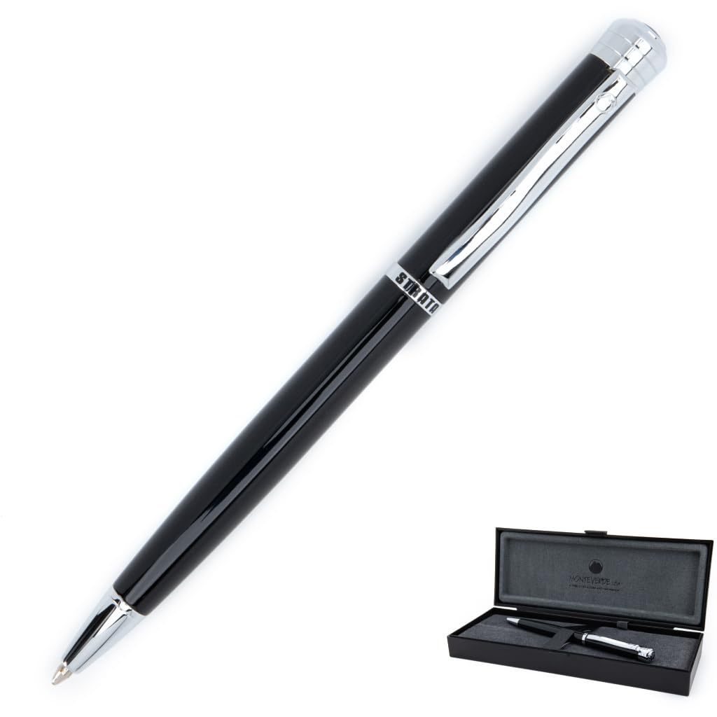 Monteverde Strata Ballpoint 1919748 Pen, Black,