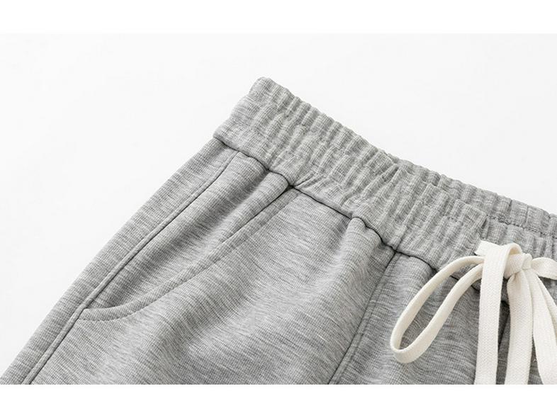 Plus Size Women's High-Waisted Wide-Leg Sweatpants - Winter 2025 Versatile Plus Velvet Pants