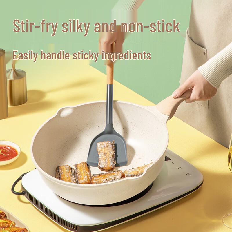 COOKER KING White Non-Stick Wok