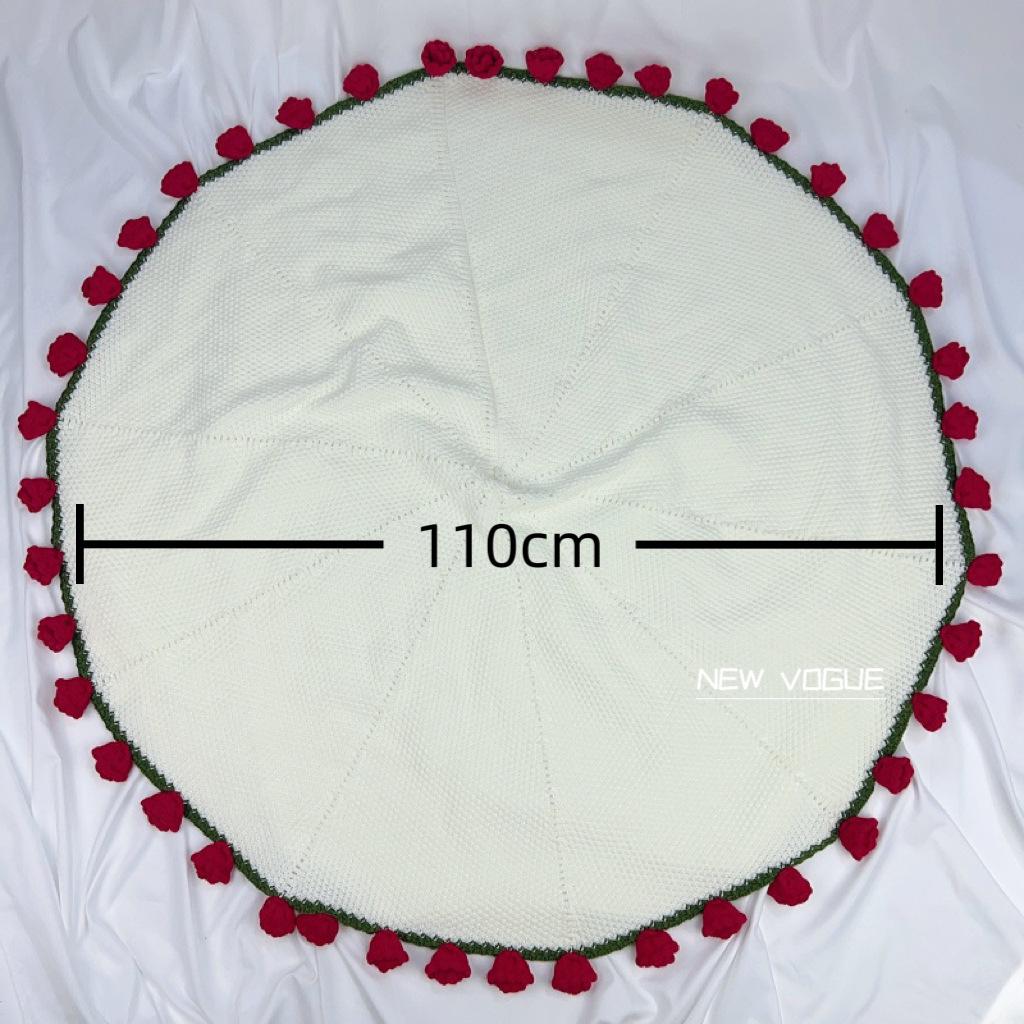 Valentinstag Rosenstrauß Decke - Perfektes Geschenk für Freundin oder Hochzeit