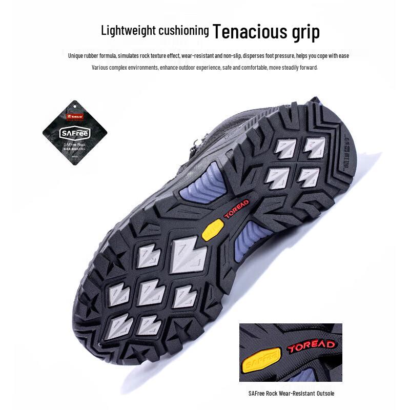 TOREAD Men's Winter Outdoor Hiking and Work Boots
