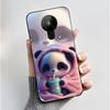 For Nokia 5.3 INS Aesthetic Black For Nokia 5.4/Nokia 3.4 Shockproof Jelly Cover Coconut Tree Pattern Anti-Scratch Soft Shell