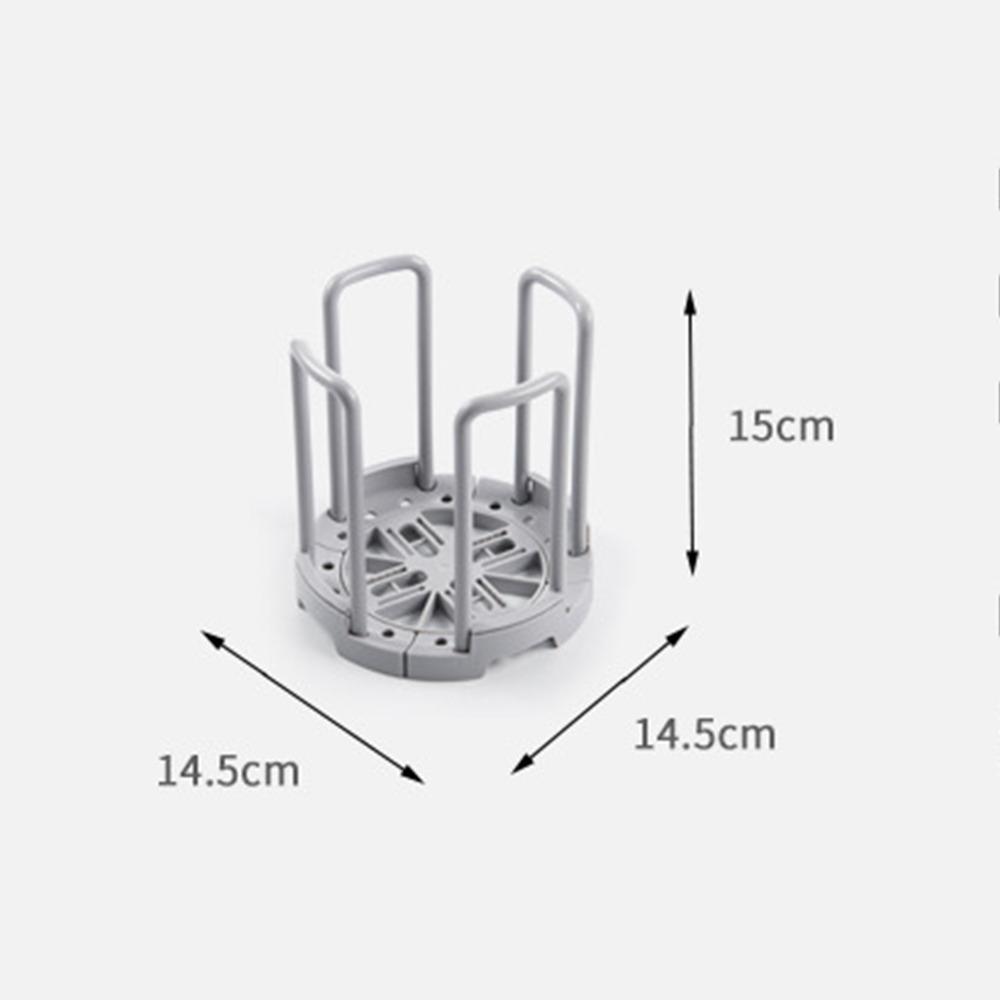 Retractable Desktop Bowl Holder Removable Dishes Storage Rack Durable Bowl Storage Shelves Drain Cup Shelf for Kitchen