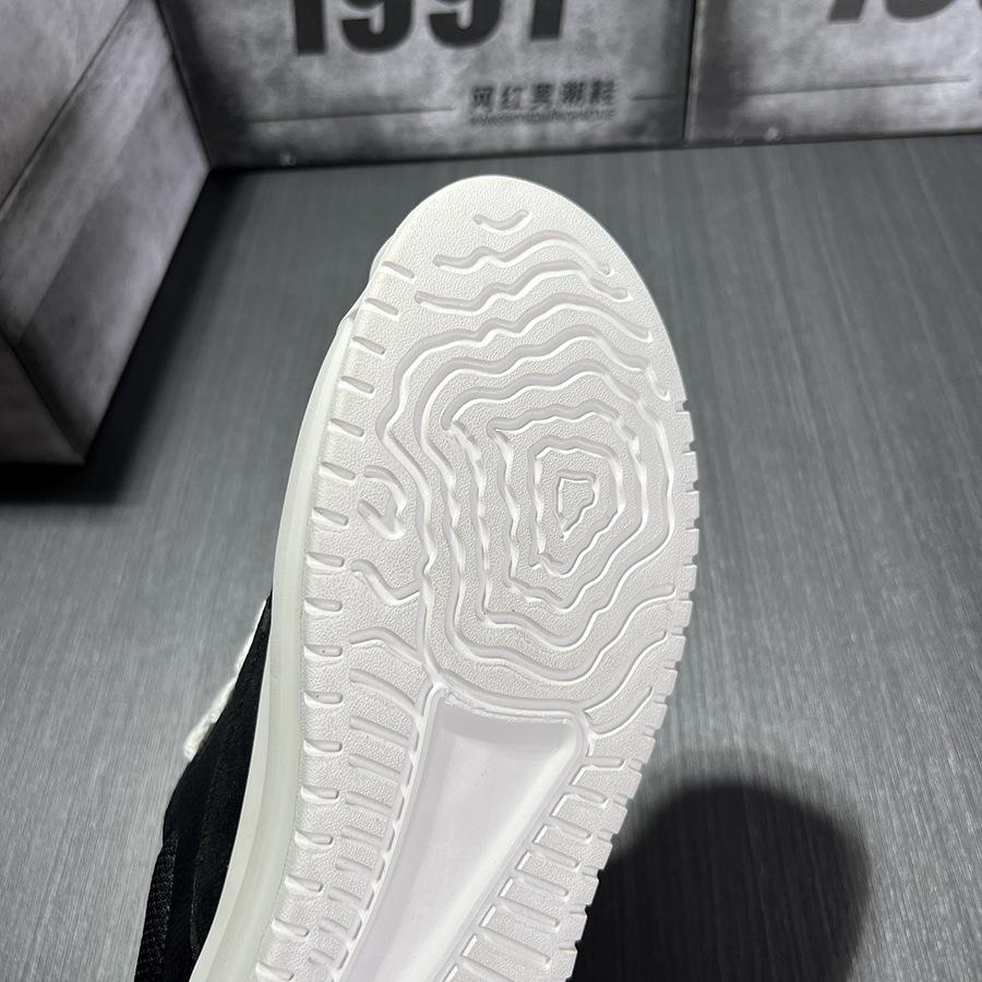 White Shoes Retro Comfortable Spring and Autumn Men's Fashion Sports Breathable Thick-soled Height-increasing Casual Shoes Shell Toe Shoes