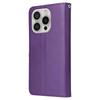For iPhone 16 Pro Case 2 in 1 Detachable Magnetic Leather Wallet Mobile Cover with Strap