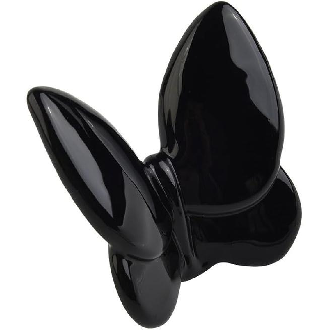 For Crystal Butterfly Figurine, Lucky Butterfly Ornaments, Glass Butterfly Statue, for Crystal Home Decor for Living Room,Table(Pink) (Blue)