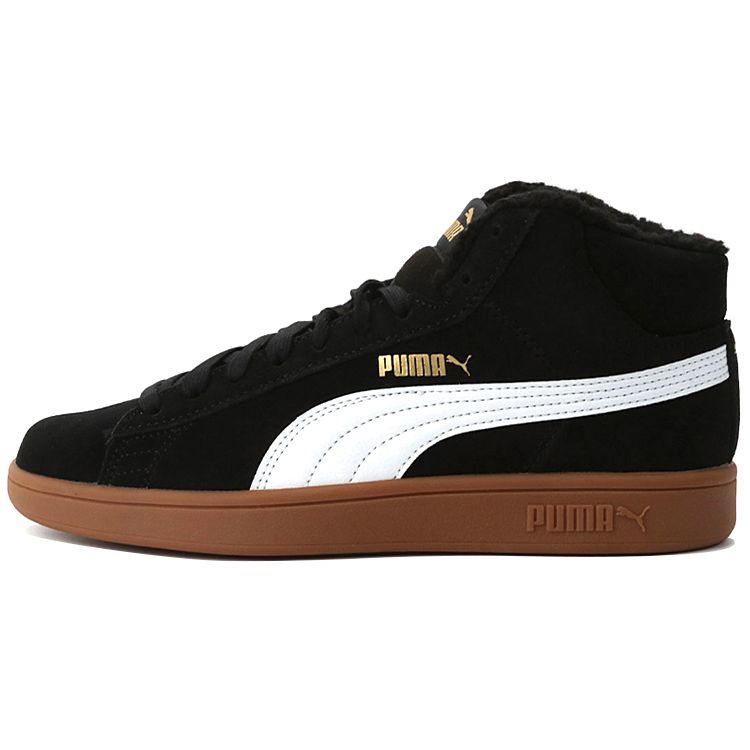 

Кроссовки Puma Smash v2 Mid Winter Black Gum Unisex Белые 375870-01