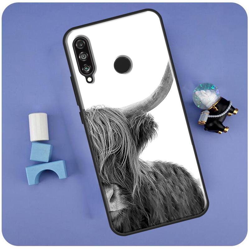Highland Cows For Huawei Nova 3i 7i 8i 11i 12i 9 10 SE Y60 Y61 Y70 Y72 Y73 Y90 Y91 P20 P30 P40 Lite Case