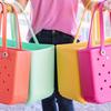 EVA Candy Color Large Capacity Beach Tote Bag