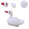 Decoy Outdoor Figurine Deterrent Swimming Sculpture Garden Statue Goose Floating Decoration for