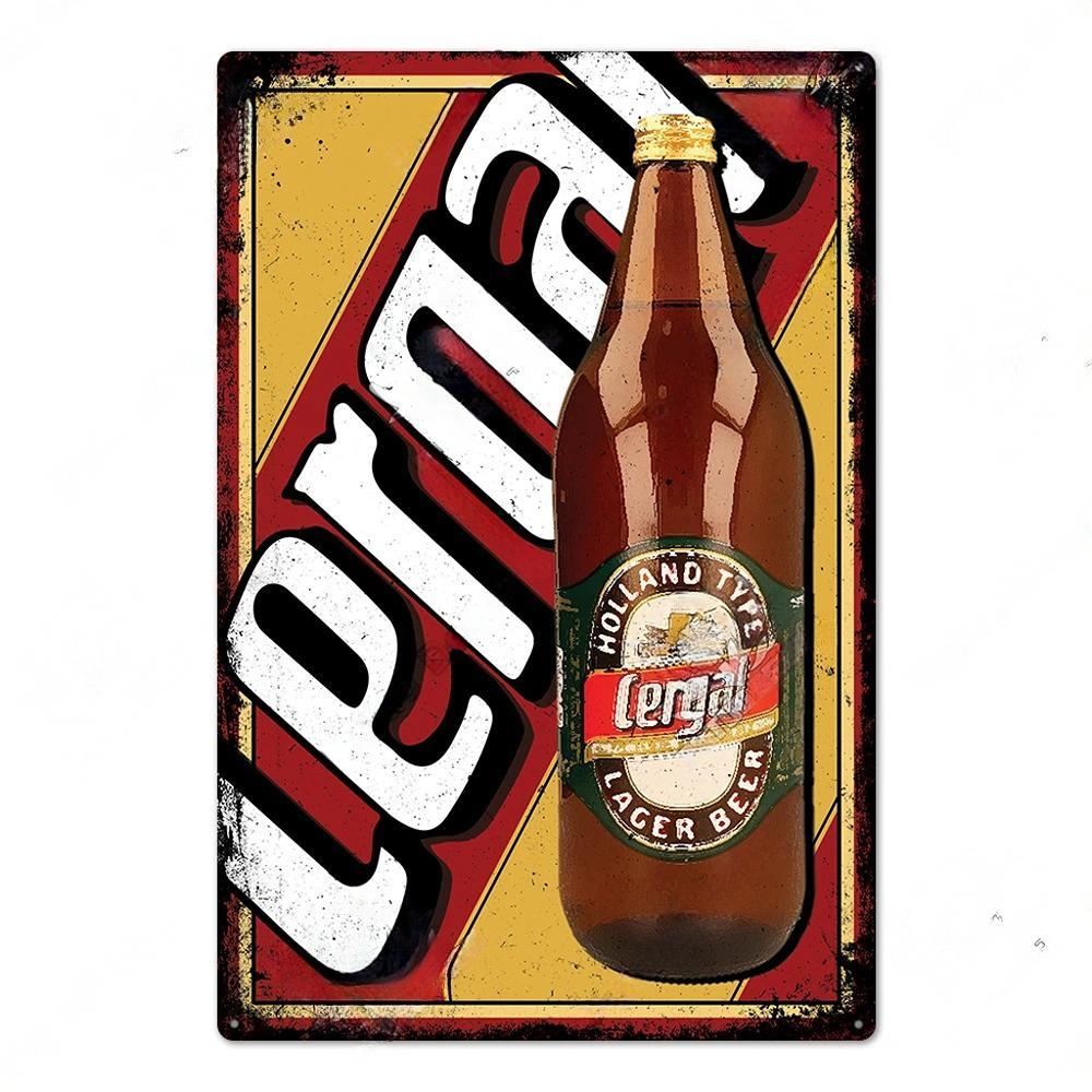 Vintage Germany Beer Brand Posters Decor Metal Signs Plaque Metal Vintage Tin Sign Poster for Pub Man Bar