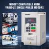 VFD 4HP 3KW 14A 1 or 3 Phase AC 220V Input to 3 Phase AC 0~220V Output