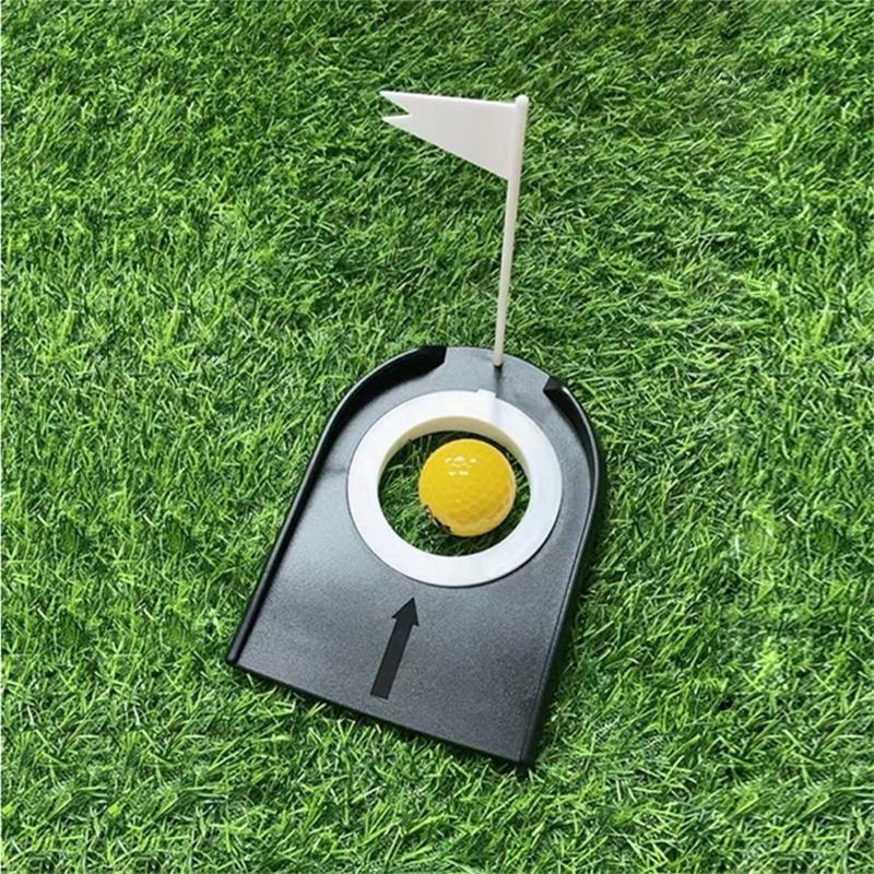 Golf Putting Practice Cup with Flags Indoor Golf Putting Hole Training Aids