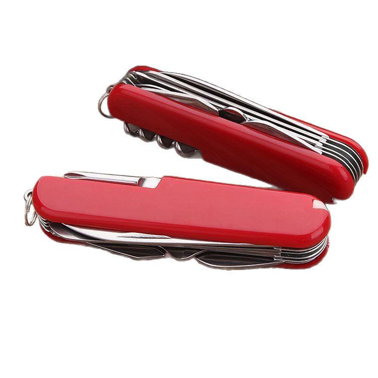 Outdoor Camping Fluchtwerkzeug tragbares faltbares Mini-Set Messer Zange multifunktional