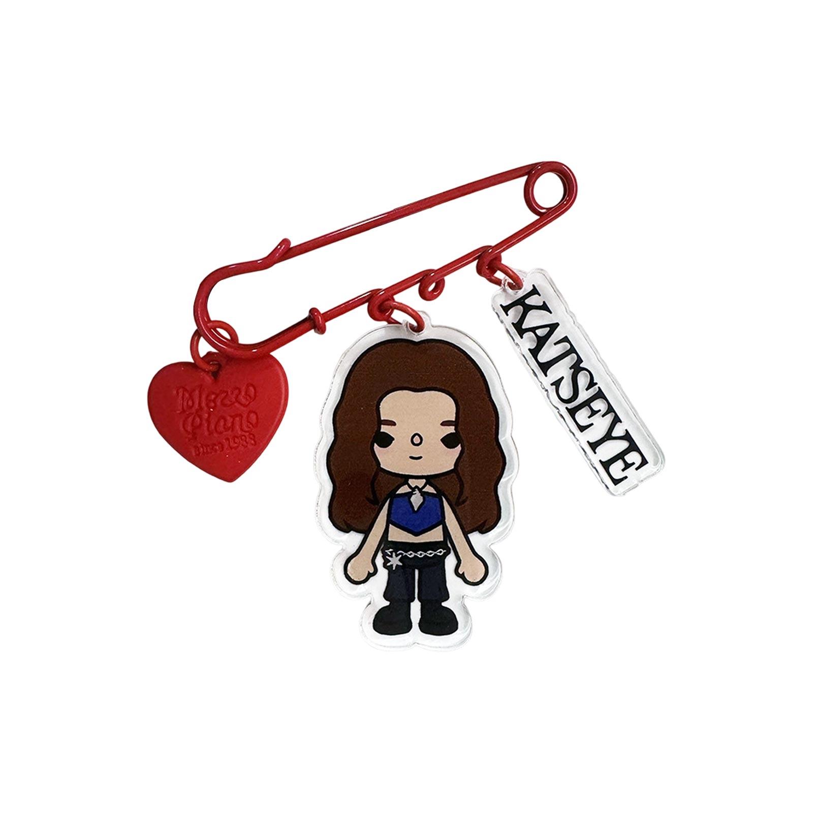 

Acrylic Brooch, Pin, Pendant, Accessory One Size