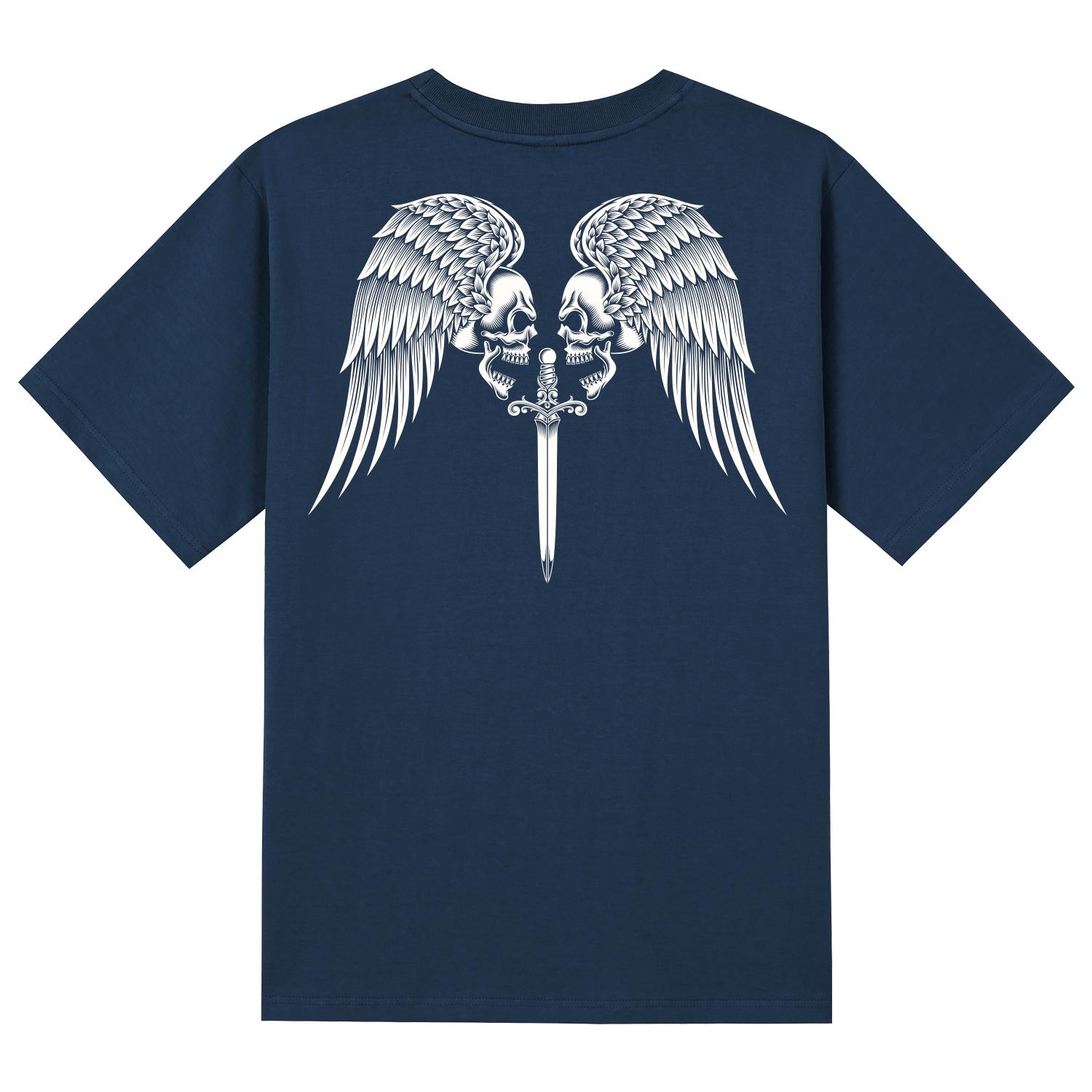 Khan 6312 Ktn0017 Knights Of The Round Table Short Sleeve T-Shirt - Navy Navy/L