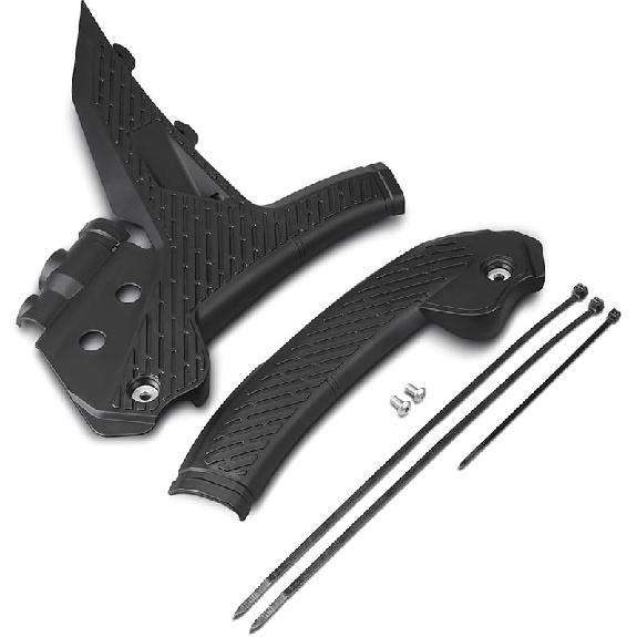 Motorcycle Frame Guard Protection Compatible with KTM 125-450 XC SX XCF SXF 2023-2024 125-500 EXC EXCF XCW 2024,Plastic чёрный
