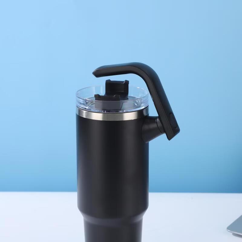 Shangqi 40oz Insulated Stainless Steel Tumbler with Rotating Handle
