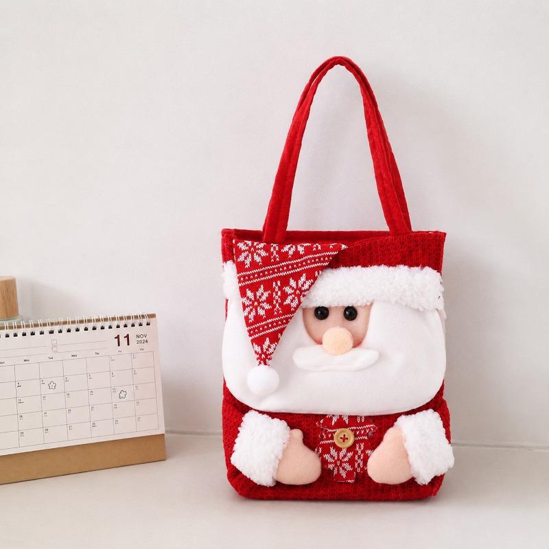 Christmas Apple Gift Bag Christmas Eve Apple Packaging Box Sticker Embroidery Creative Bundle Apple Bag Candy Bag