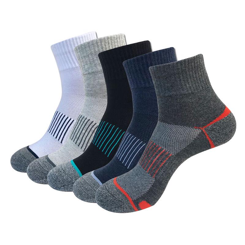 Sanjihuwai TP3342 Men s Mid-Calf Sports Socks