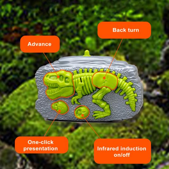 RC Dinosaur Toy Vivid Look Realistic Spinosaurus Model Simulated Walking Creative Early Education Smart Toy Infrared Remote Control Kids Electric