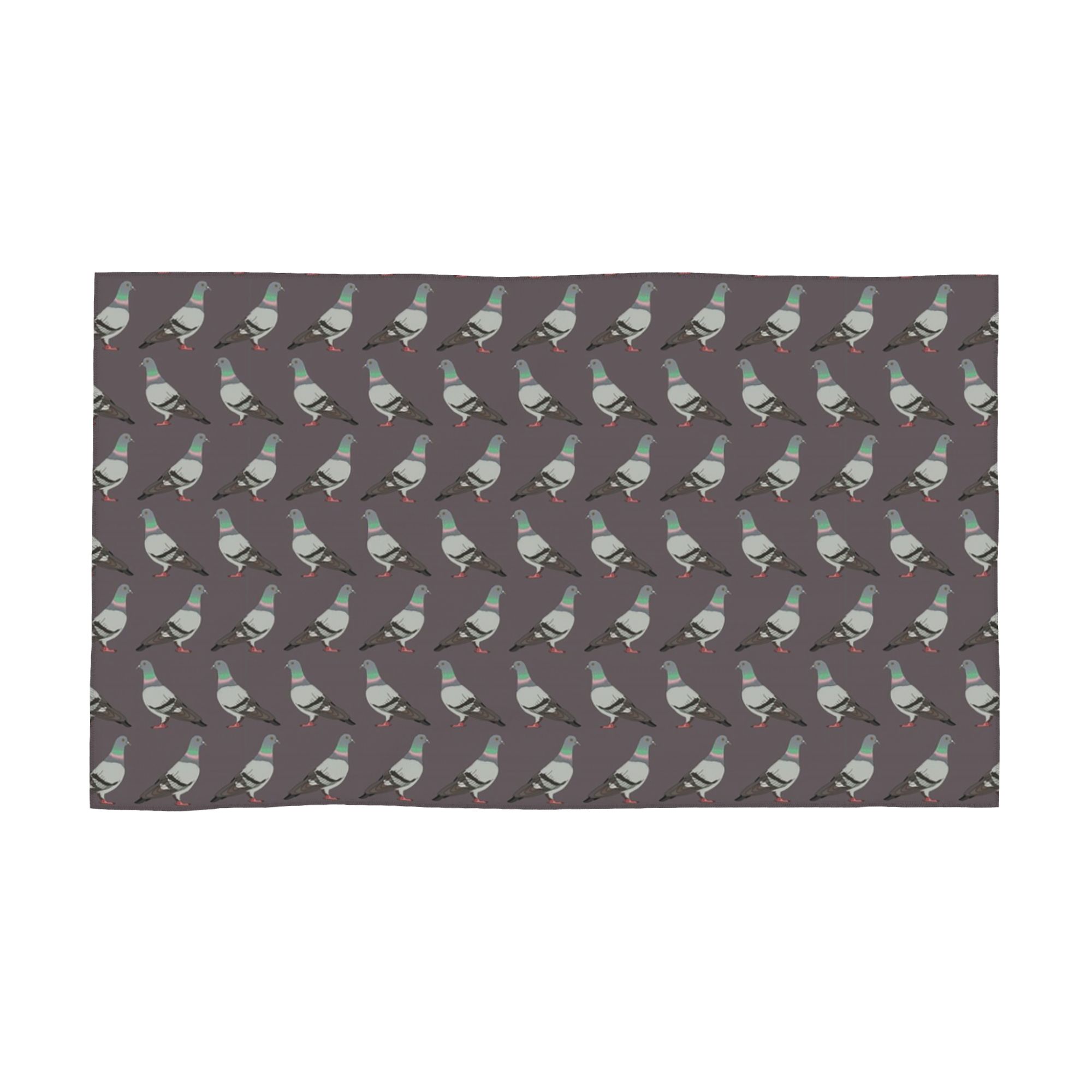 

pigeon walk grey Soft Face Towel Quick Dry Pool Bath Cotton Towels Absorbent Quick W30*H60(CM)