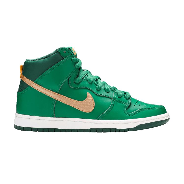 

Nike Dunk High Pro SB St.. Мужские кроссовки Патрик Дей Зеленый Сосна-Зеленый-Металлик-Золото-Gorge 305050-373