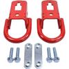FL37-17N808-A New Towing Hook Red Front Pair FL3Z17N808A Replacement For Ford F-150 2015 2016 2017 2018 2019