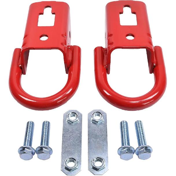 FL37-17N808-A New Towing Hook Red Front