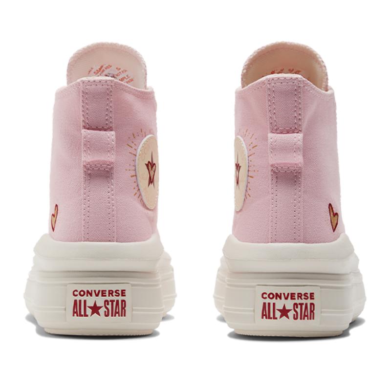 Converse Chuck Taylor All Star Move Platform Hi Valentine's Day 2023 Women's Pink