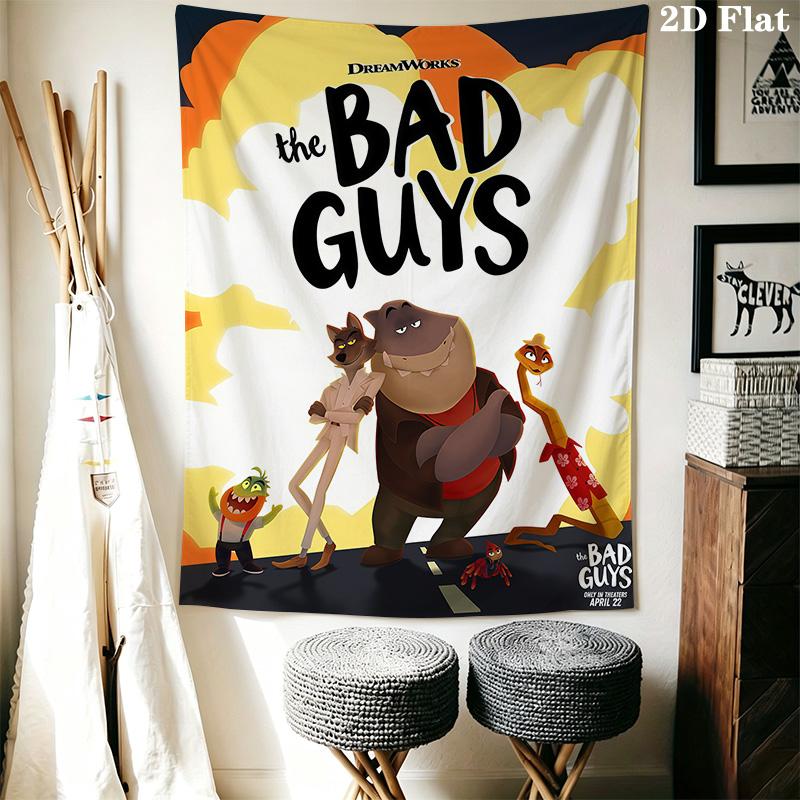 The Bad Guys 2 Wild Adventure Bedding 1 Duvet Cover 2 Pillowcase Without Core Soft And Comfortable Christmas Birthday Gift Bedding Set