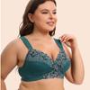 Full Cup Sponge Laminated Wide Strap Bra Plus-size Bra Without Underwires