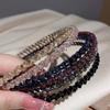 Rhinestone Headwear Crystal Hair Hoop Women Hairband Hair Holder  for Women Lady Girl