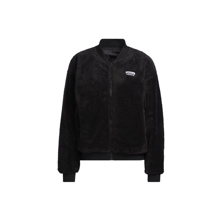 adidas Originale RYV. Sportliche Freizeit-Wende-Reißverschlussjacke Damenjacken Schwarz GU1399
