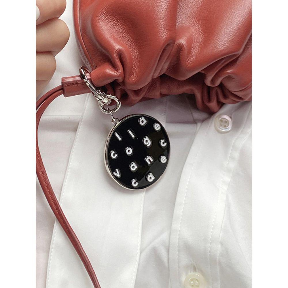 

collagevacance Logo Alphabet Keyring Black