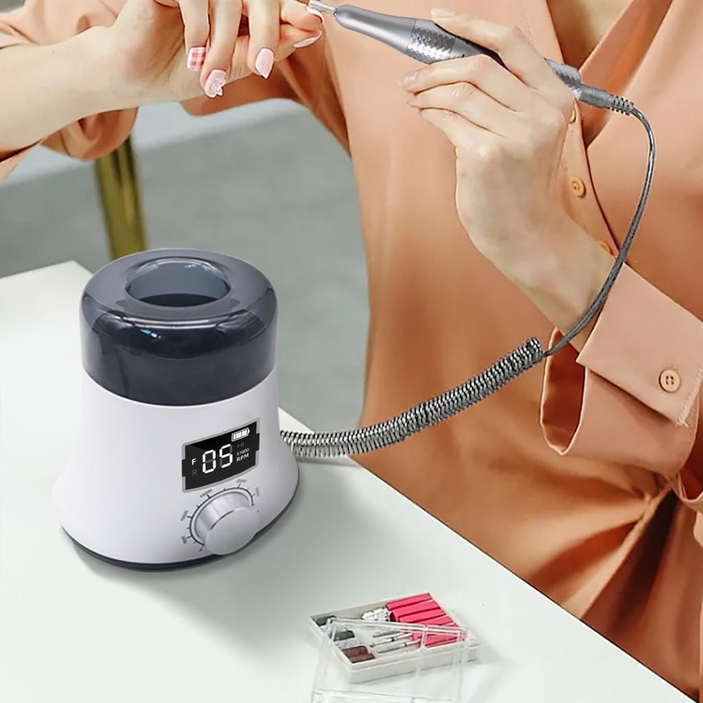 High Power Nail Polish Machine Portable Rechargeable Nail Polishing Pen Professional Nail Salon Nail Grinding Machine