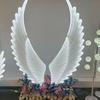 Luminous Iron Butterfly Wings for Wedding Decor - Guiding Light Props