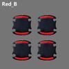 4PCS Car Door Reflective 3D Universal Decal Tape Open Stickers Warning Mark Night Driving Safety Lighting Luminous Decor Auto Door Stickers