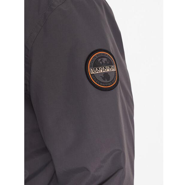 Mid-season Jacket Napapijri Rainforest NP0A4HES Gray Regular Fit