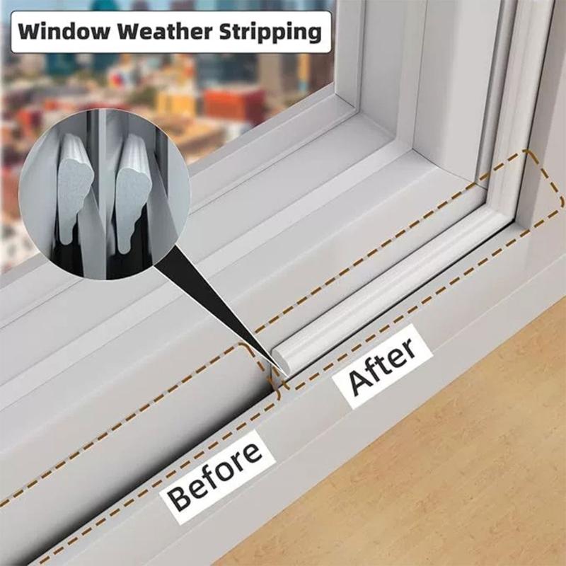 Easyly Application Auto Adhesive PU Gaps Filler for Window and Door Frame Creating a Quiet Home Environment Effectively