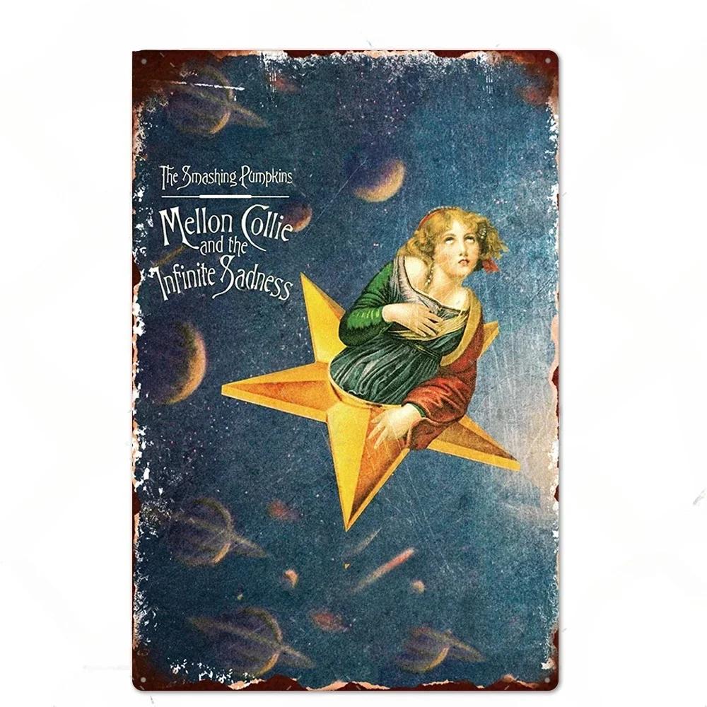Rock Band Posters Decor Metal Signs Vintage Metal Tin Sign Plaque Metal Wall Plate Bar Club