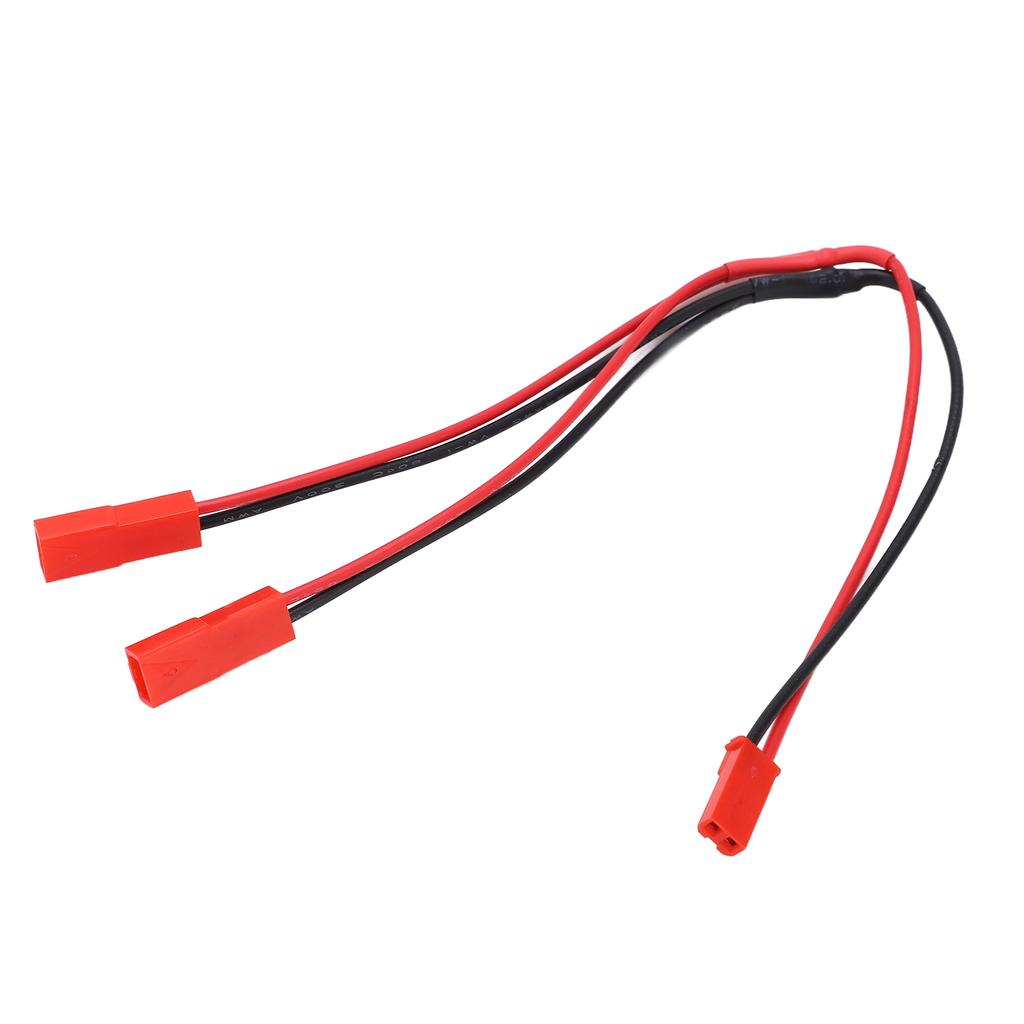 JST Plugg Splitter JST Hann Hunn Y Kabel 1 Hunn til 2 Hann Parallell Adapterkabel for RC Bil