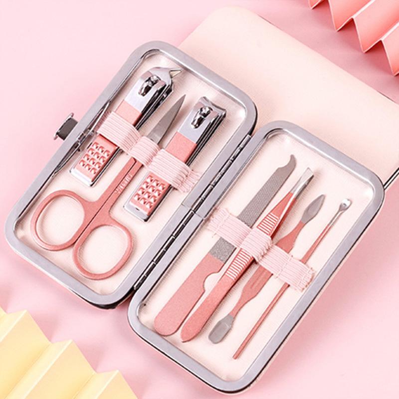 Nail Clipper Set 4/7/10/12 Sets Pedicure Pliers Manicure Manicure Manicure Scissors Set Kit