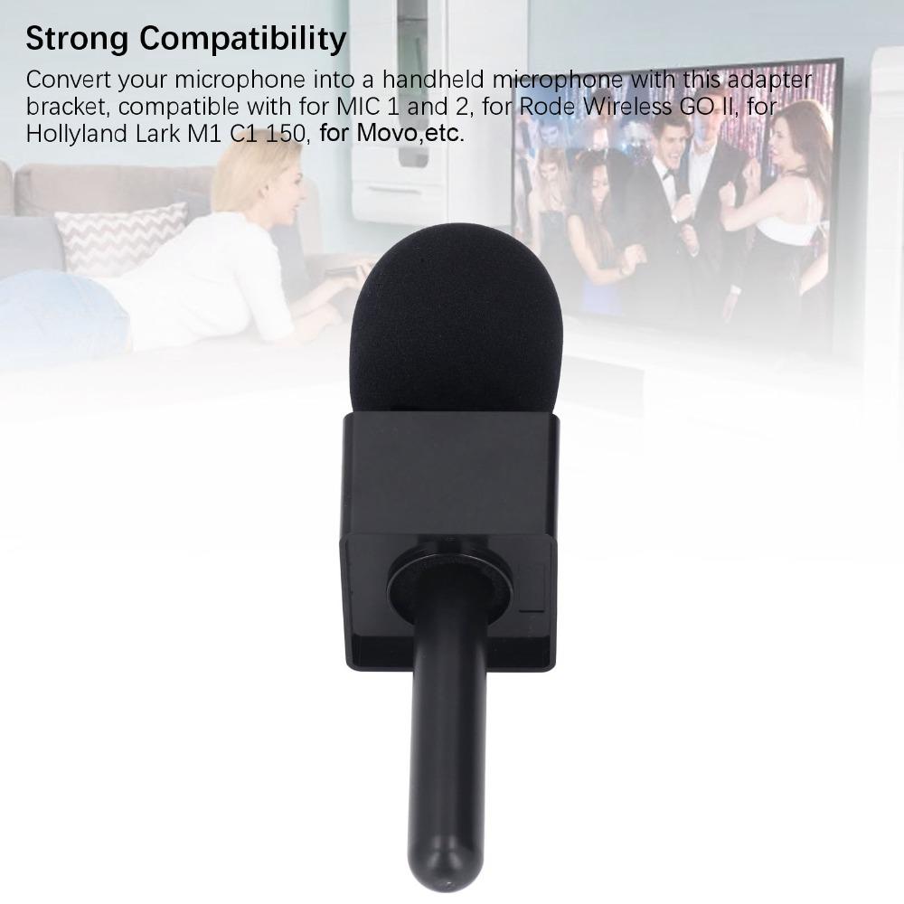 Lightweight Stand Holder Handheld Microphone Adapter for Rode Wireless GO II For Mic 1/2