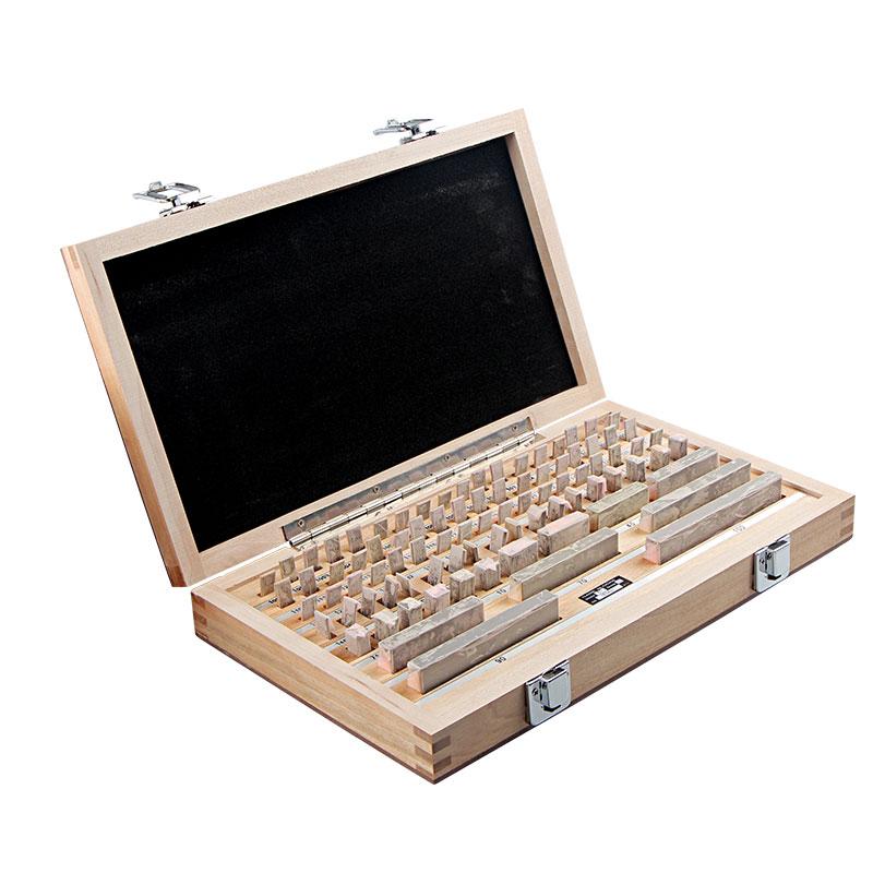 SHANHR 38Pcs/Set 1 Grade 0 Grade Inspection Block Gauge Test Caliper Blocks Measurement Instruments